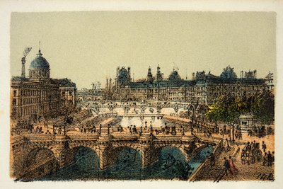 Paříž 1874: Pont Neuf, soukromá sbírka od Anonymous Anonymous