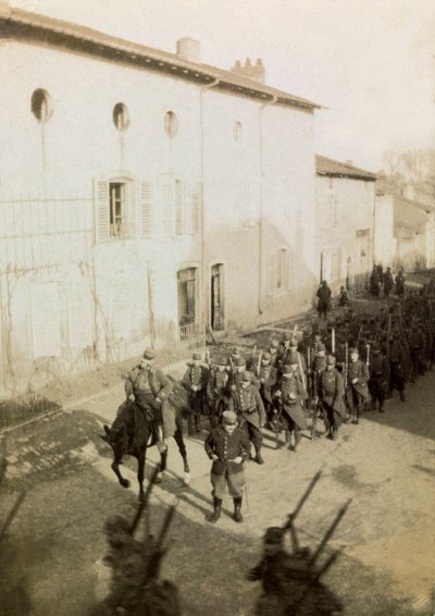 Fotografie z osobního alba poručíka pěchoty během prvních měsíců první světové války (1., Iere od Anonymous Anonymous
