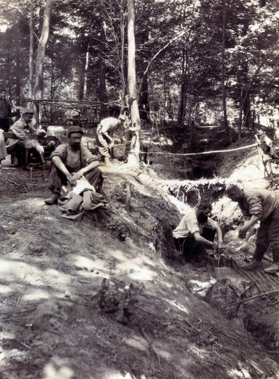 Fotografie z osobního alba poručíka pěchoty během prvních měsíců první světové války (1., Iere od Anonymous Anonymous