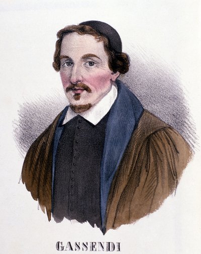 Pierre Gassendi (1592-1655), francouzský filozof, astronom, matematik a fyzik. .Milano. od Anonymous Anonymous