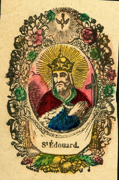 Zbožný obraz: Edward mučedník (Epinální tisk) od Anonymous Anonymous