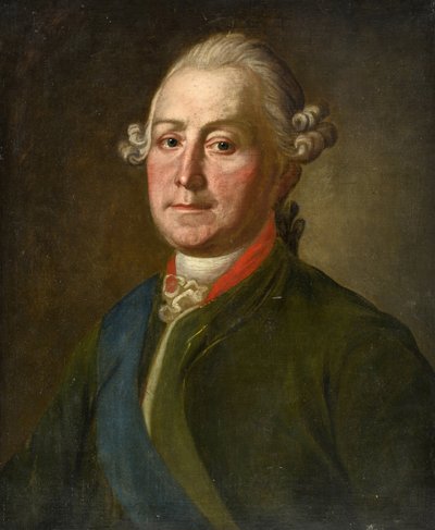 Portrét Lva Alexandroviče Naryčkina (Lev Alexandrovič Naryškin) (1733-1799) - par Anonym, druhá polovina 18. stol. - Olej na plátně, 55x45 - Soukromá sbírka od Anonymous Anonymous