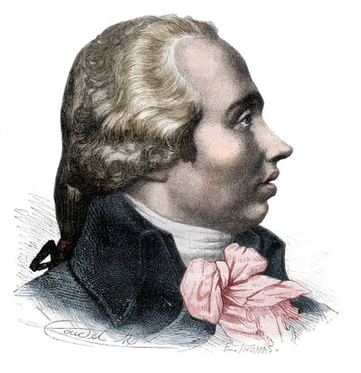Portrét Adriena-Marie Legendre (1752-1833) Francouzský matematik (litho) - portrét Adriena Marie Legendre, francouzský matematik (1752-1833) - Rytina v „Histoire des Girondins““ od Alphonse de Lamartine (1790-1869) 1865 1866 - Soukromá sbírka od Anonymous Anonymous