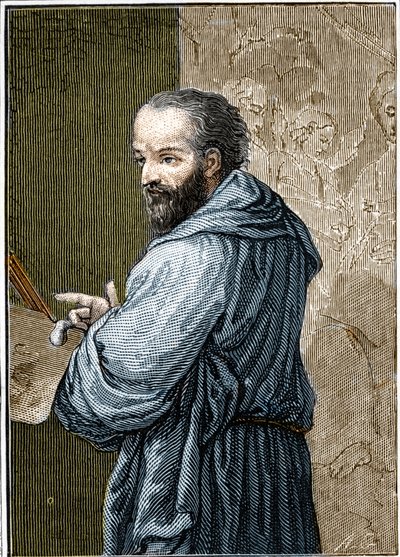 Portrét Antonia Allegriho dit Il Correggio (Correge od Anonymous Anonymous