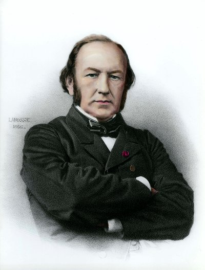Portrét Clauda Bernarda (1813 - 1878) francouzský fyziolog. od Anonymous Anonymous