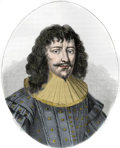 Portrét Francois-Henri de Montmorency-Bouteville (nazývaného Francois Henri de Montmorency Bouteville), zvaného Marechal de Luxembourg od Anonymous Anonymous