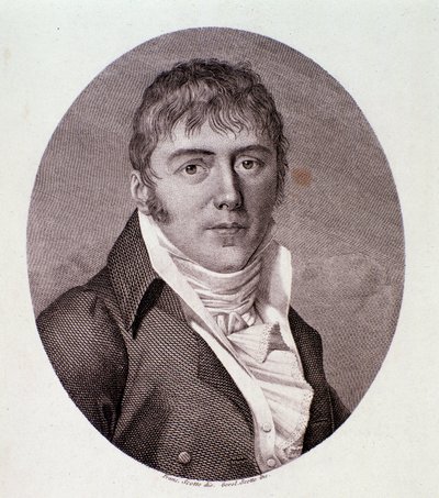 Portrét Giovanni Simone Mayr (Johann Simon) (litografie) od Anonymous Anonymous