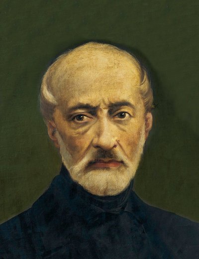 Portrét Giuseppe Mazziniho (1805-1872), italského politika a nacionalisty. Anonymní malování od Anonymous Anonymous