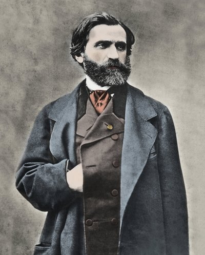 Portrét Giuseppe Verdiho od Anonymous Anonymous