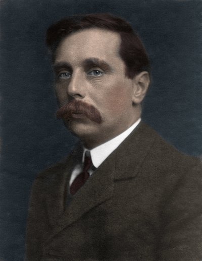 Portrét H. G. Wellse - Herbert George Wells 1866-1946 od Anonymous Anonymous