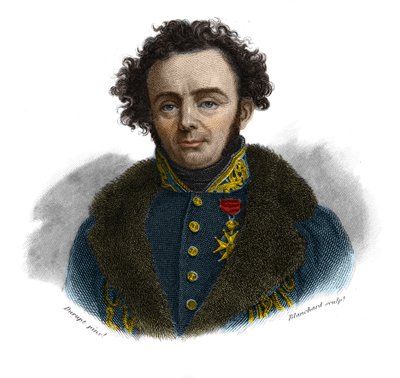 Portrét Josepha Paula Gaimarda, francouzského přírodovědce (1796-1858) v knize „Portréty a dějiny užitečných mužů: muži a ženy všech zemí a za všech podmínek, kteří získali práva na uznání mužů“, kterou vydala a propagovala Společnost M. od Anonymous Anonymous