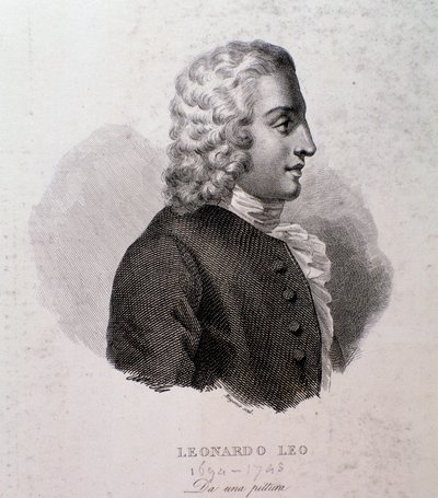 Portrét Lea Leonarda (rytina) od Anonymous Anonymous