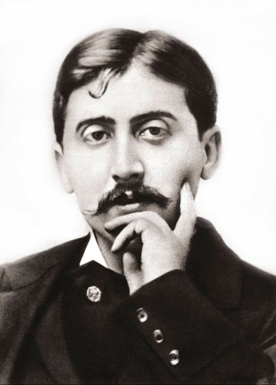 Portrét Marcela Prousta (1871-1922), francouzského spisovatele kolem roku 1900 od Anonymous Anonymous