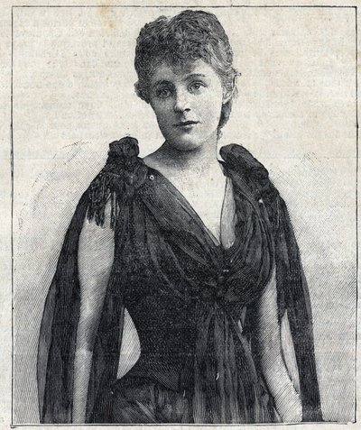 Portrét Maud Gonne od Anonymous Anonymous