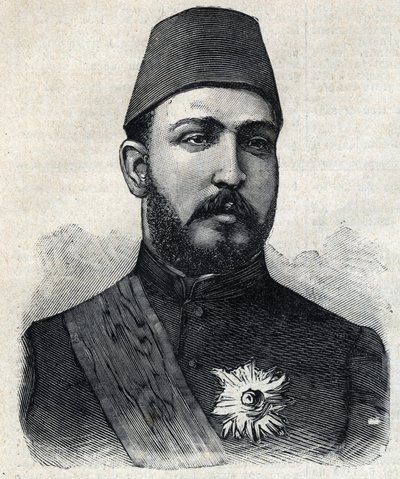 Portrét F Muhammada Tawfiqa (R Muhammad Tawfiq od Anonymous Anonymous