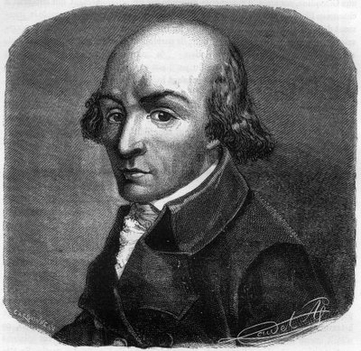 Portrét Pierra Florenta (Pierre-Florent) Louvet, dit Louvet de la Somme (1757-1818), francouzský politik - rytina v „Histoire des Girondins“ od Alphonse de Lamartine (1790-1869) 1865-1866 - soukromá sbírka od Anonymous Anonymous