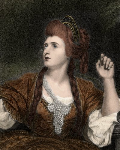 Portrét Sarah Siddons od Anonymous Anonymous