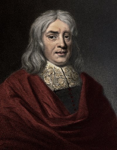 Portrét Thomase Sydenhama (1624-1689), anglického lékaře - Thomas Sydenham 1624-1689, anglický lékař od Anonymous Anonymous