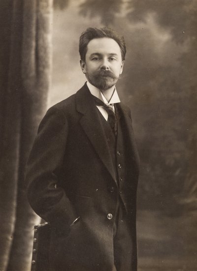 Portrét skladatele Alexandra Skrjabina (1872-1915) od Anonymous Anonymous