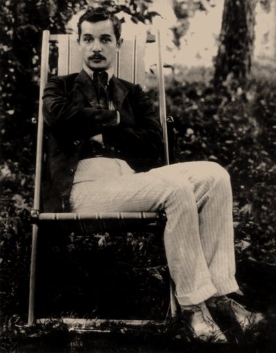 Sacha Tchorny - Portrét básníka Sasha Chorny (1880-1932), Anonym . Fotografie od Anonymous Anonymous