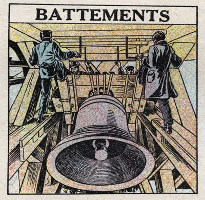 Zvuková energie: interference zvuků pozorovaných při poslechu tlukotu čmeláka. Anonymní ilustrace z roku 1925. Soukromá sbírka. od Anonymous Anonymous
