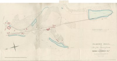 Talke - Clough Hall: litografie, nd [1751-1819] (tisk) od Anonymous Anonymous