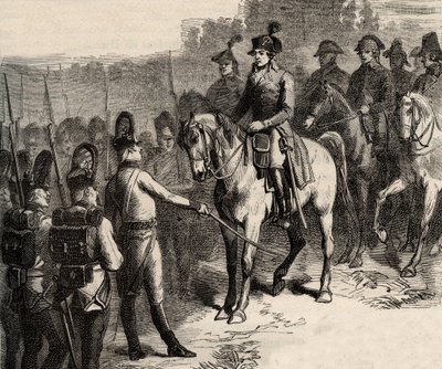 Zatčení Lafayette (Gilbert du Motier, Marquis de La Fayette od Anonymous Anonymous