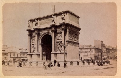 Arc de Triomphe, Soukromá sbírka, 1885-1890: Arc de Triomphe, Soukromá sbírka od Anonymous Anonymous