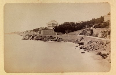 Město Marseille a jeho okolí cca 1885-1890: La route de la Corniche, soukromá sbírka od Anonymous Anonymous
