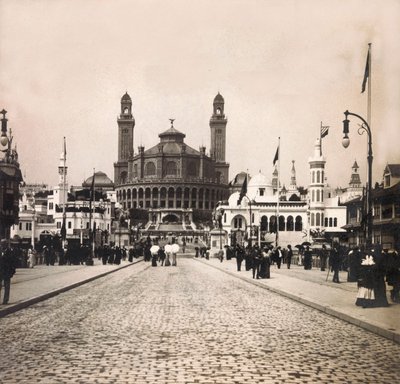 Univerzální výstava roku 1900 - Výstava Universelle de 1900 v Paříži: Le Trocadero - soukromá sbírka od Anonymous Anonymous