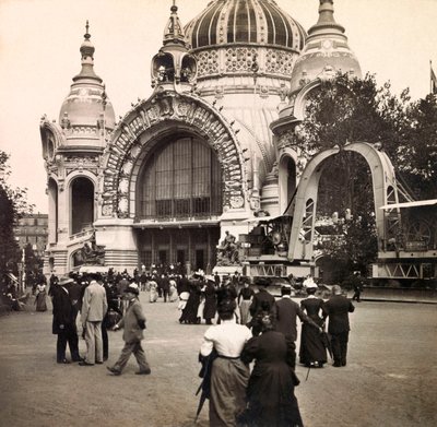 Univerzální výstava 1900 - Výstava Universelle de 1900 v Paříži: Palais de la Metallurgie - soukromá sbírka od Anonymous Anonymous