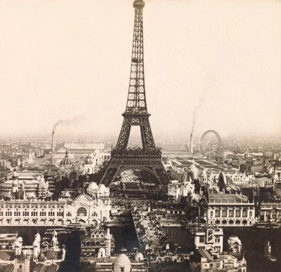 Univerzální výstava 1900 - Expozice Universelle de 1900 v Paříži: Panoramatický pohled na Champs de Mars - soukromá sbírka od Anonymous Anonymous