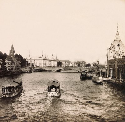 Světová výstava 1900 - Exposition Universelle de 1900 v Paříži: Most Alma - soukromá sbírka od Anonymous Anonymous