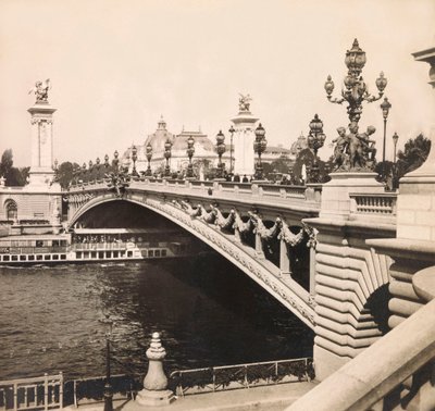 Univerzální výstava 1900 - Výstava Universelle de 1900 v Paříži: Most Alexandre III - soukromá sbírka od Anonymous Anonymous