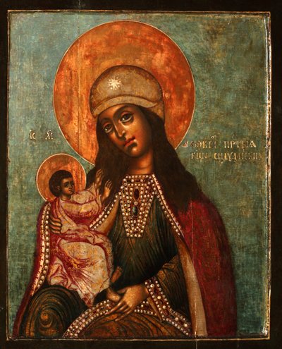 Matka Boží Siloe, 1710s od Anonymous Russian icon painter