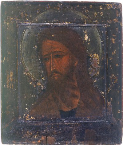 Svatý Jan Křtitel od Anonymous Russian icon painter