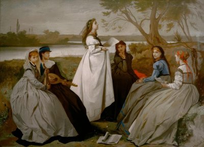 Na jaře od Anselm Feuerbach