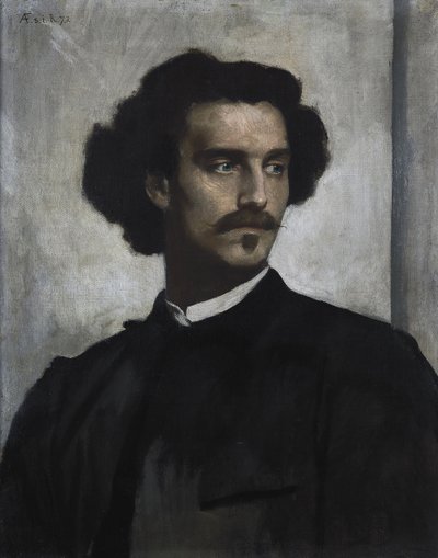 Autoportrét, 1873 od Anselm Feuerbach