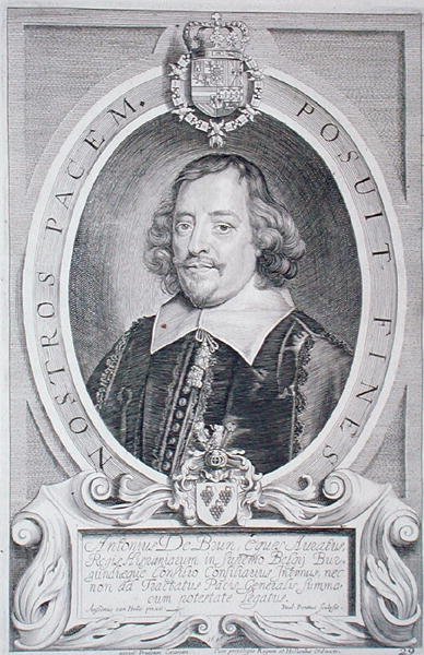 Dr Antoine de Brun (1599-1654), z 