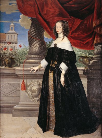 hraběnka Anna Margareta von Haugwitz od Anselmus van Hulle