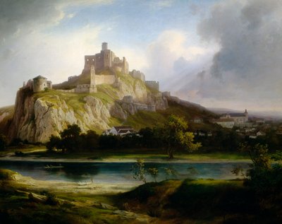 Trenčínský hrad od Antal Ligeti