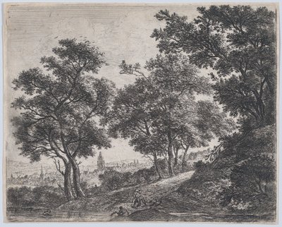 Lapači, 17. stol. od Anthonie Waterloo