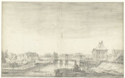 Třetí Heiligewegspoort v Amsterdamu od Anthonie Waterloo