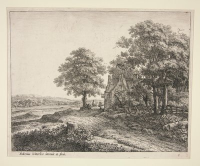 Velká lípa před od Anthonie Waterloo