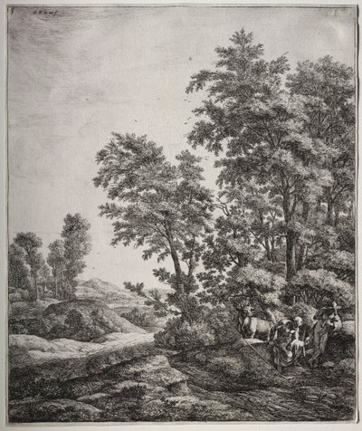 Merkur a Argus. od Anthonie Waterloo