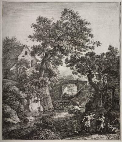 Zipporah obřezává svého syna. od Anthonie Waterloo
