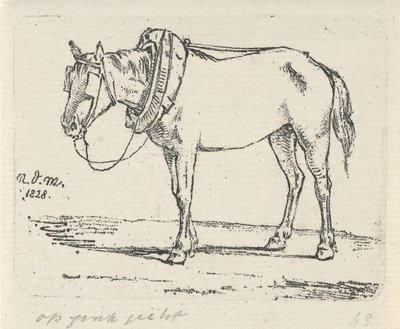 složený kůň od Anthonie Willem Hendrik Nolthenius de Man