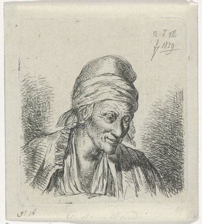 Stará žena vpravo od Anthonie Willem Hendrik Nolthenius de Man