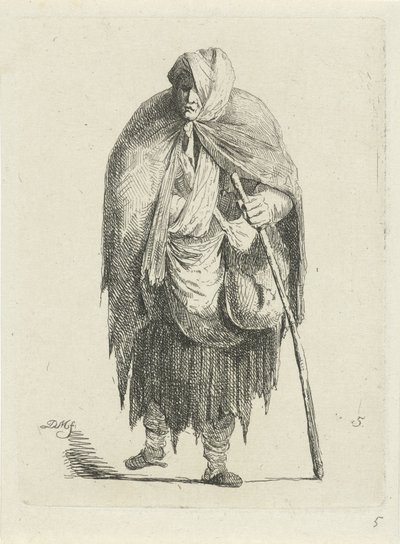 Žena v hadrech od Anthonie Willem Hendrik Nolthenius de Man