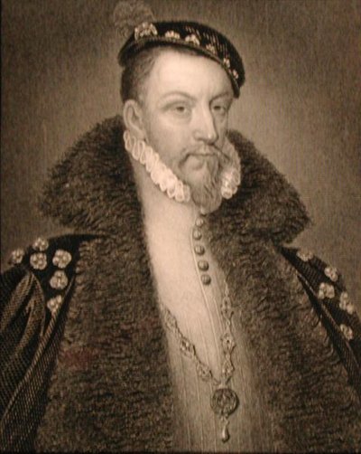 Portrét Thomase Radcliffa (asi 1525-83), 3. hraběte ze Sussexu, z knihy "Lodge